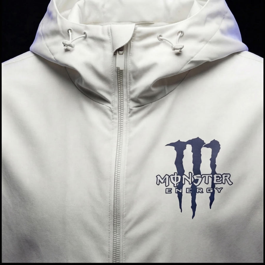 Jacket Déperlante Yamaha Racing White – Édition Premium Motocross