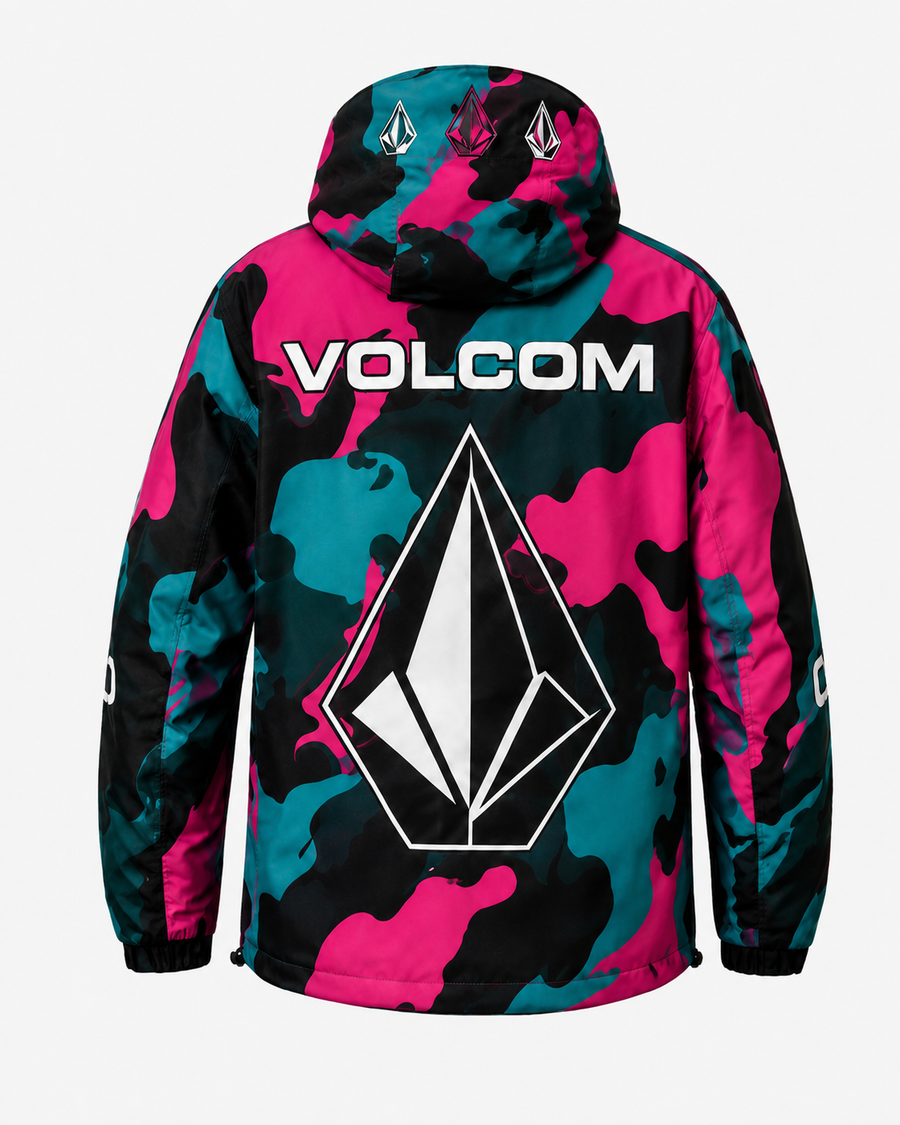 Veste Volcom Pop Camo — vue de dos