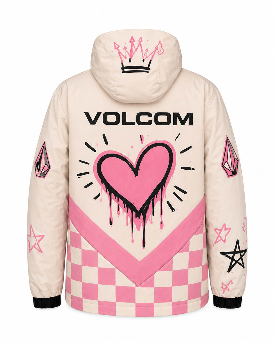 Veste Volcom Sweet Rebel — vue de dos