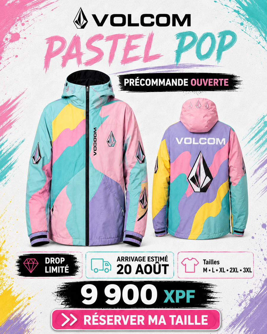 Veste Volcom Pastel Pop — visuel précommande