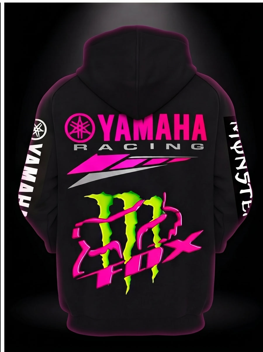 Pull Yamaha Monster — Noir Néon