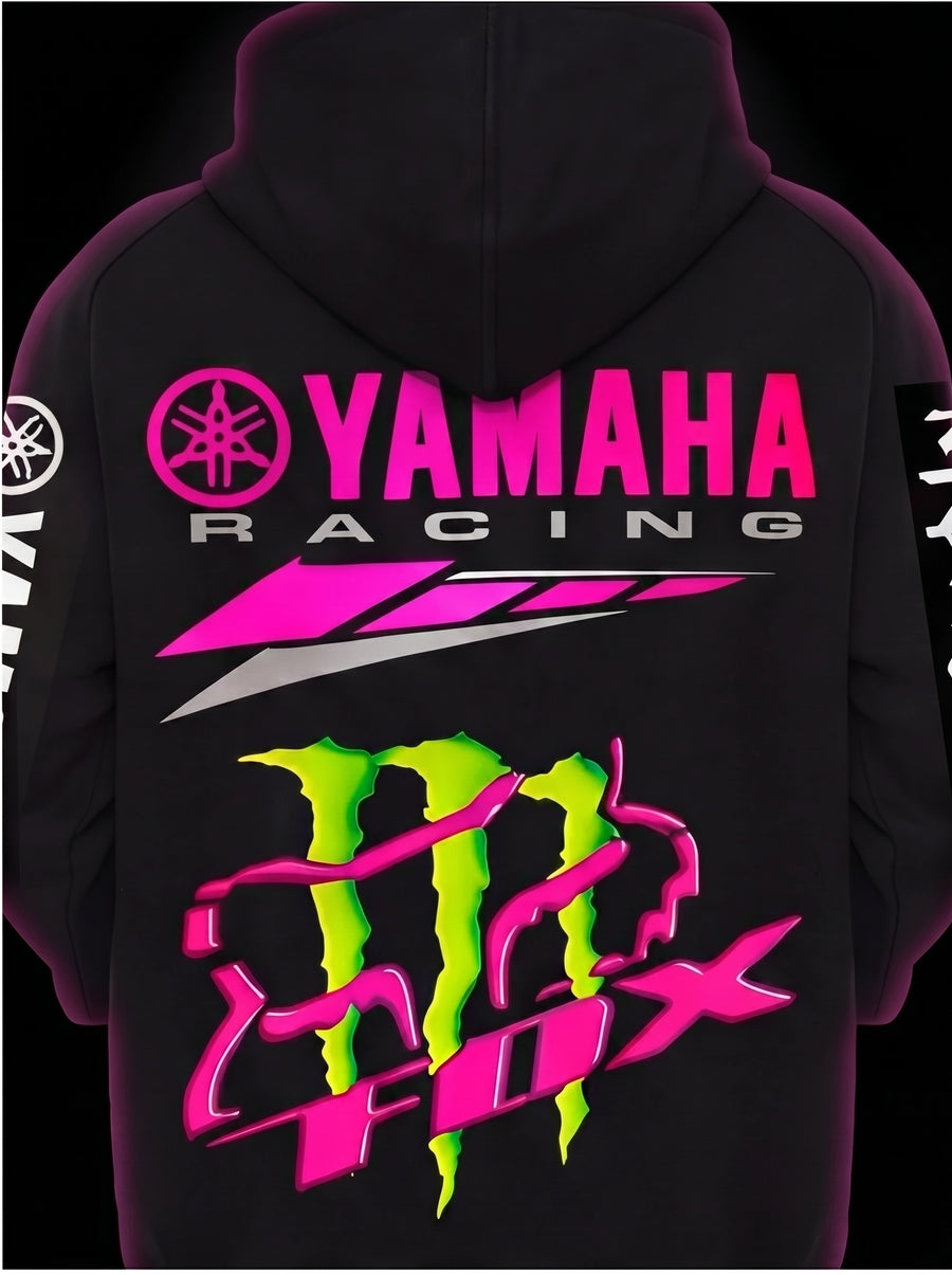 Pull Yamaha Monster — Noir Néon