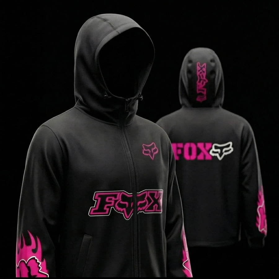 Jacket Déperlante FOX Pink Racing Edition – Style Premium