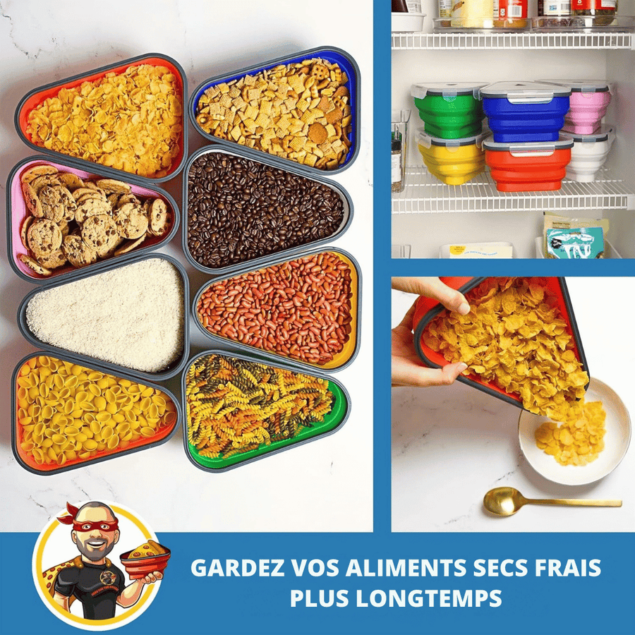 Boîte de Rangement Réutilisable pour Pizza - The Perfect Pizza Pack™ - Polynesia Market