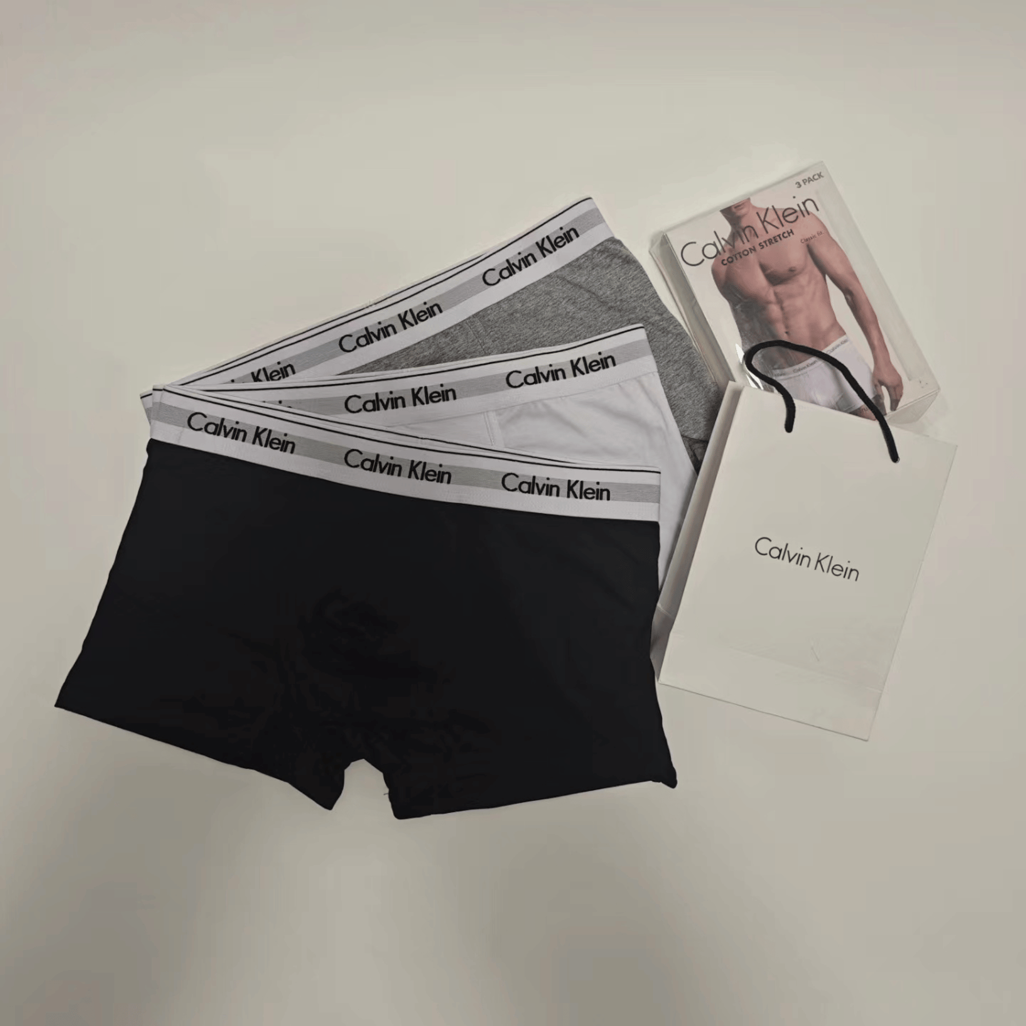Calvin Klein Men's 3-Pack Classic Boxer Briefs