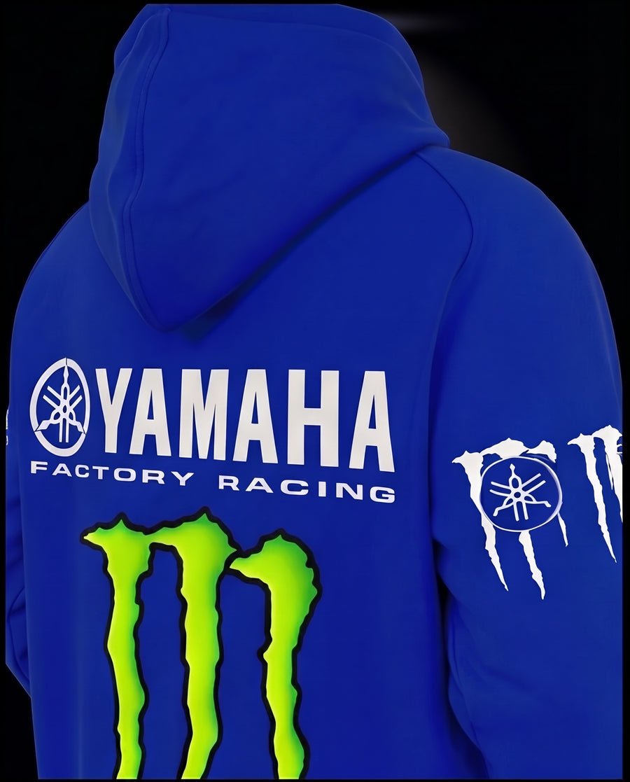 Pull Yamaha Monster — Bleu Officiel