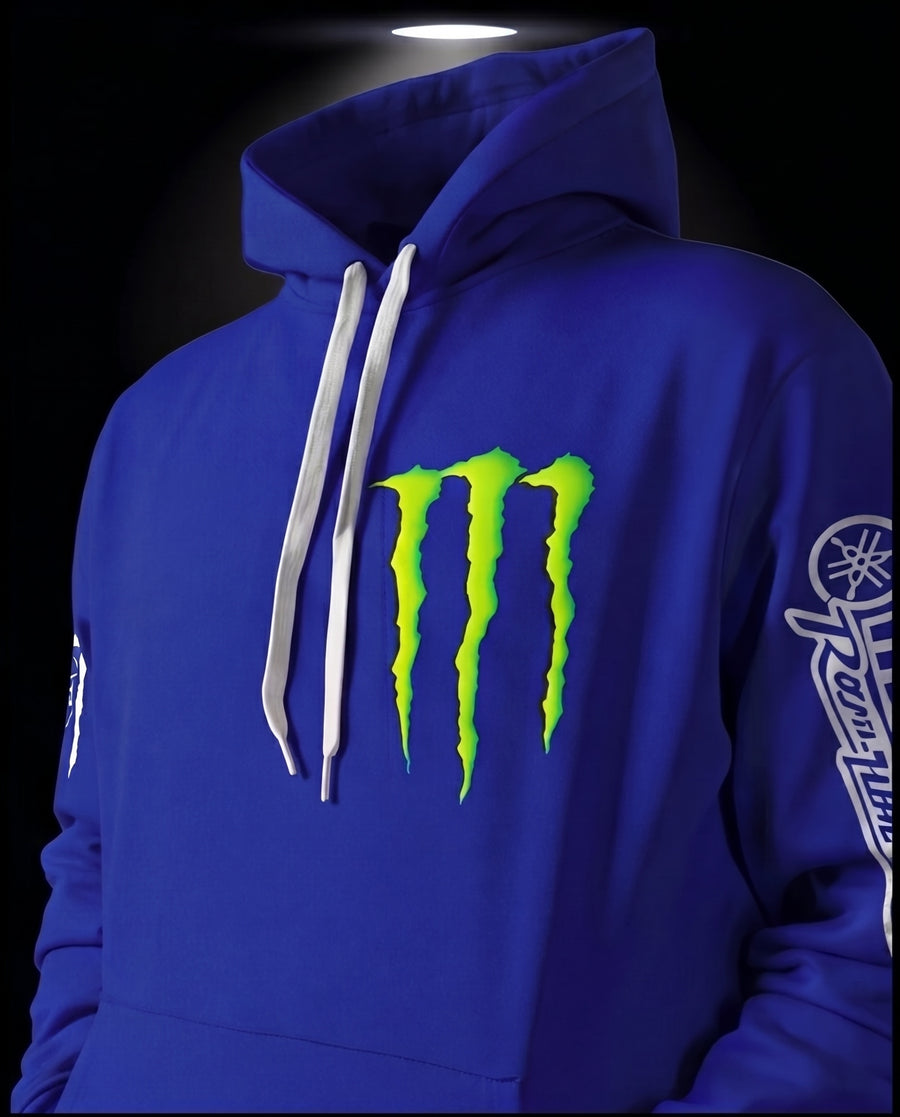 Pull Yamaha Monster — Bleu Officiel