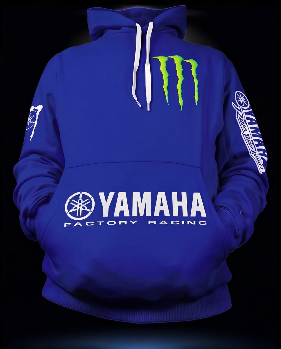 Pull Yamaha Monster — Bleu Officiel