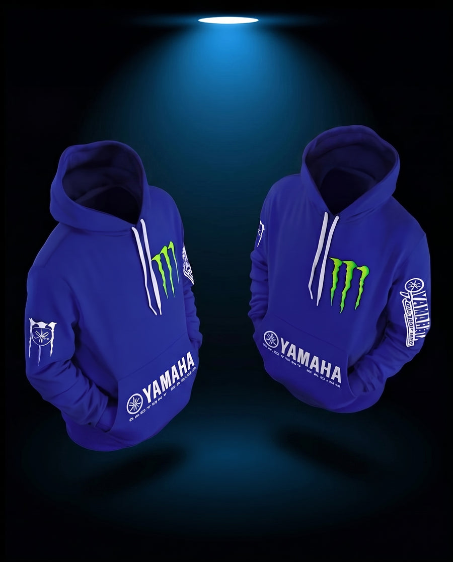 Pull Yamaha Monster — Bleu Officiel