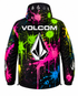 Veste Volcom Neon Meltdown — vue de dos