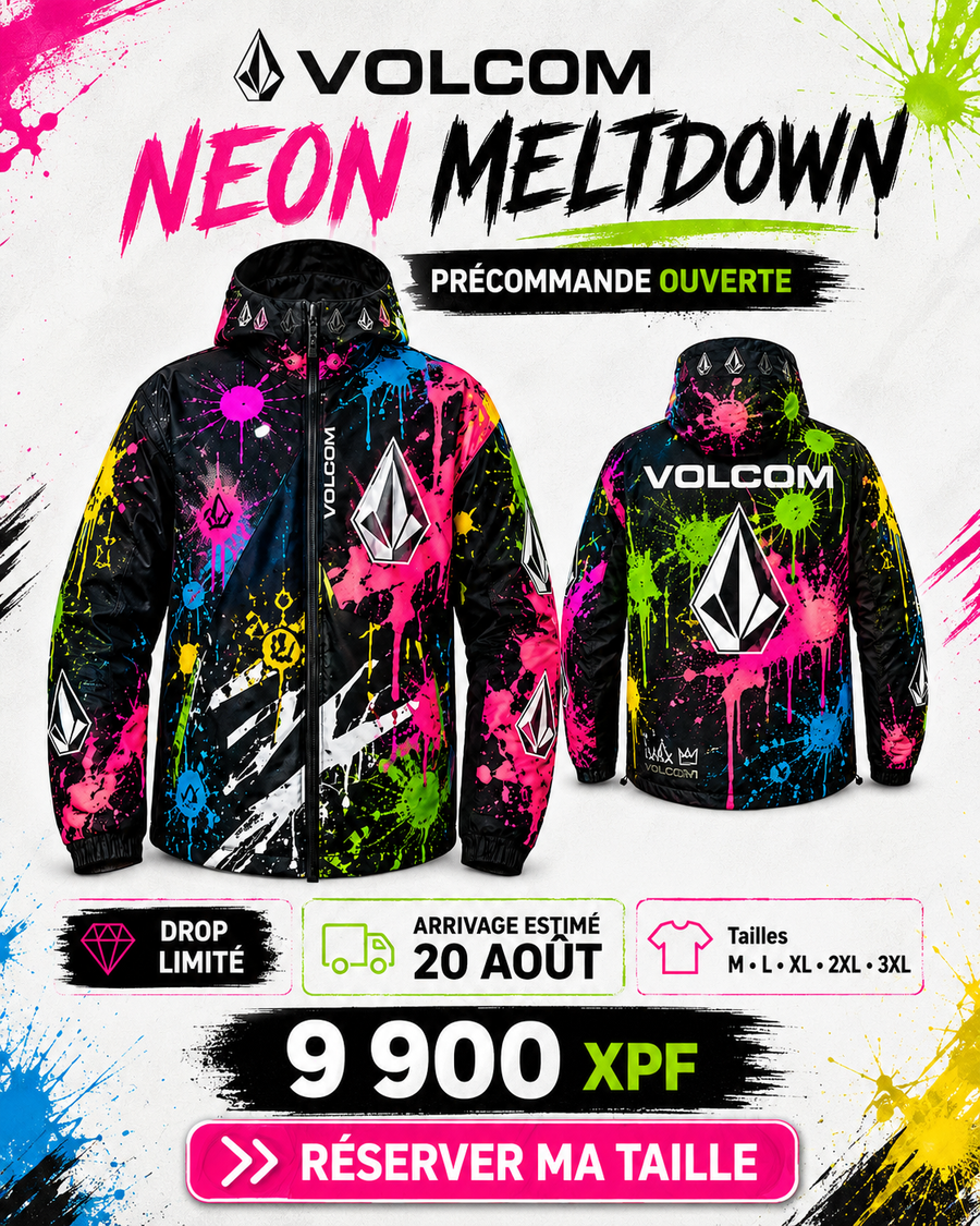 Veste Volcom Neon Meltdown — visuel précommande