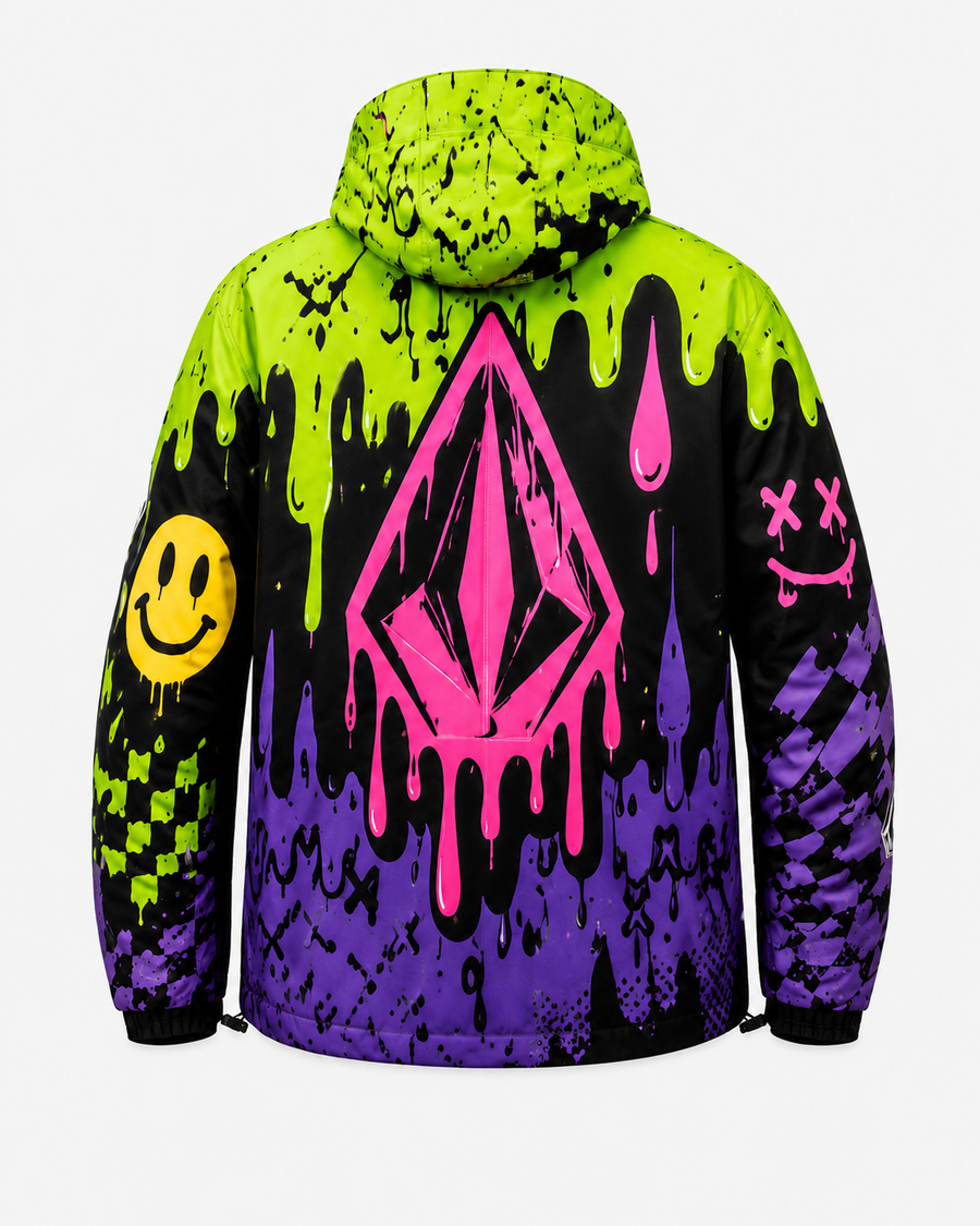 Veste Volcom Toxic Drip — vue de dos