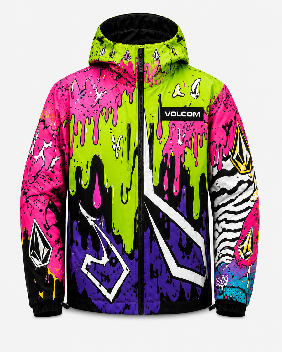 Veste Volcom Toxic Drip — vue de face