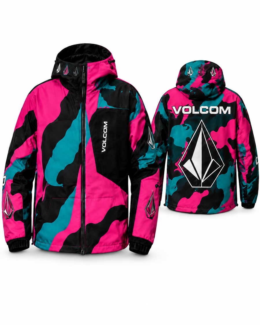 Veste Volcom Pop Camo — vues face et dos