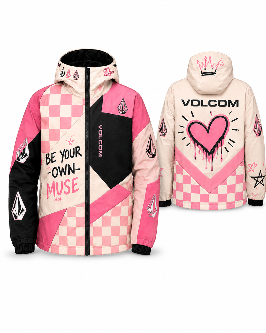 Veste Volcom Sweet Rebel — vues face et dos