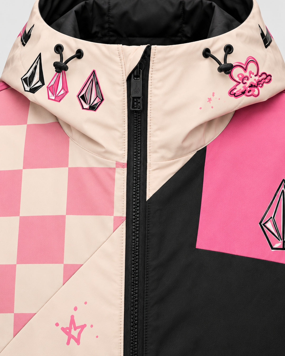 Veste Volcom Sweet Rebel - Capuche et col
