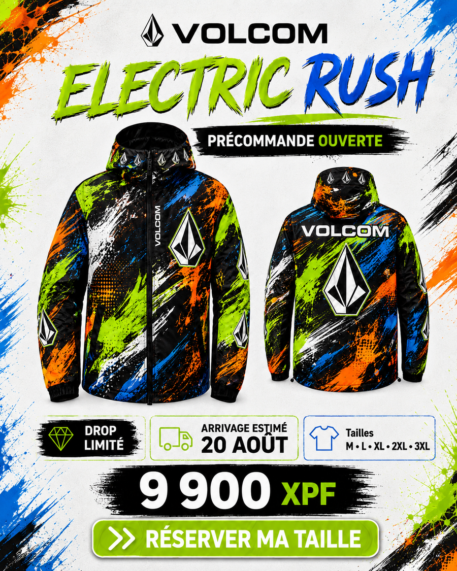 Veste Volcom Electric Rush — visuel précommande