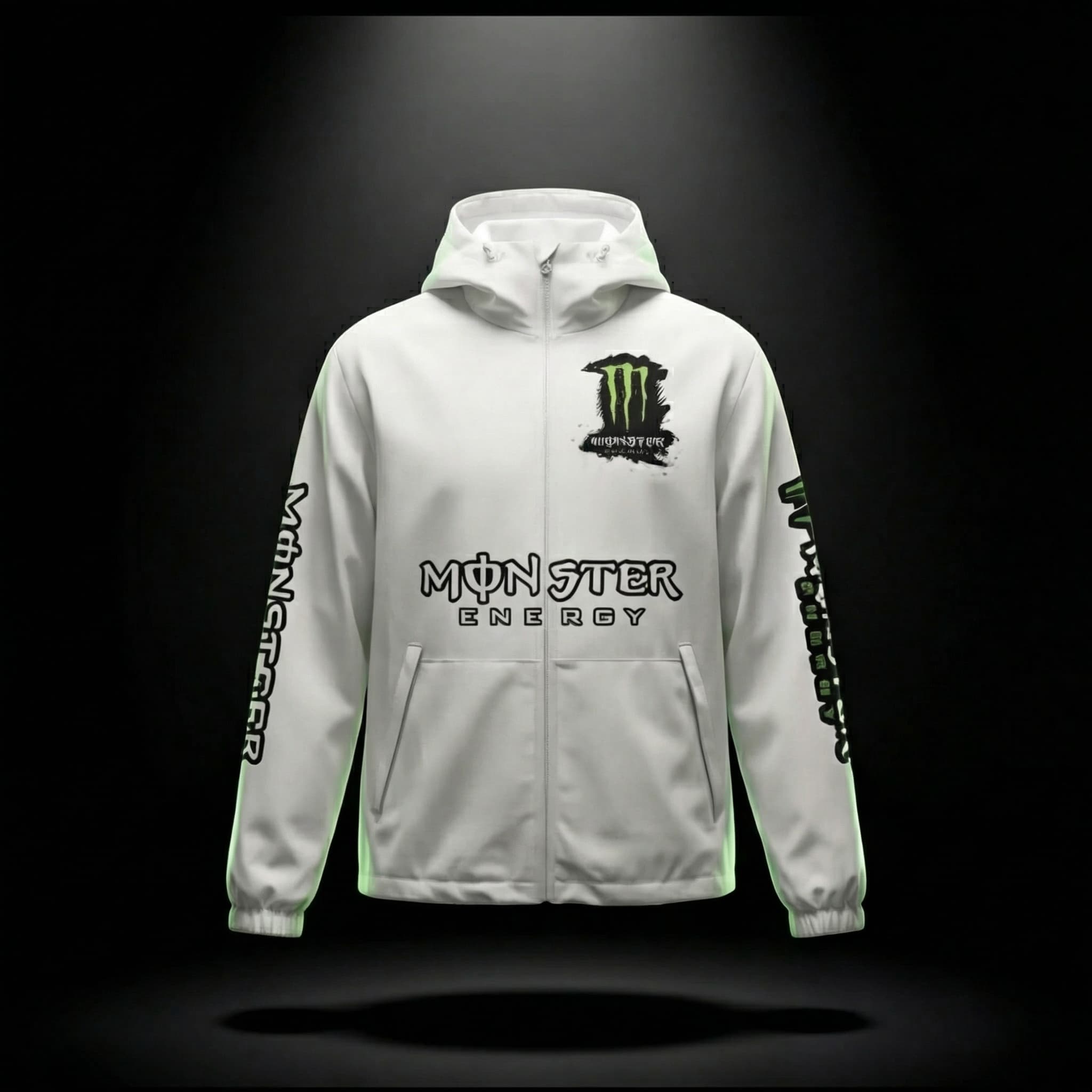 Jacket Imperméable Monster Storm Edition – Racing Premium ⚡