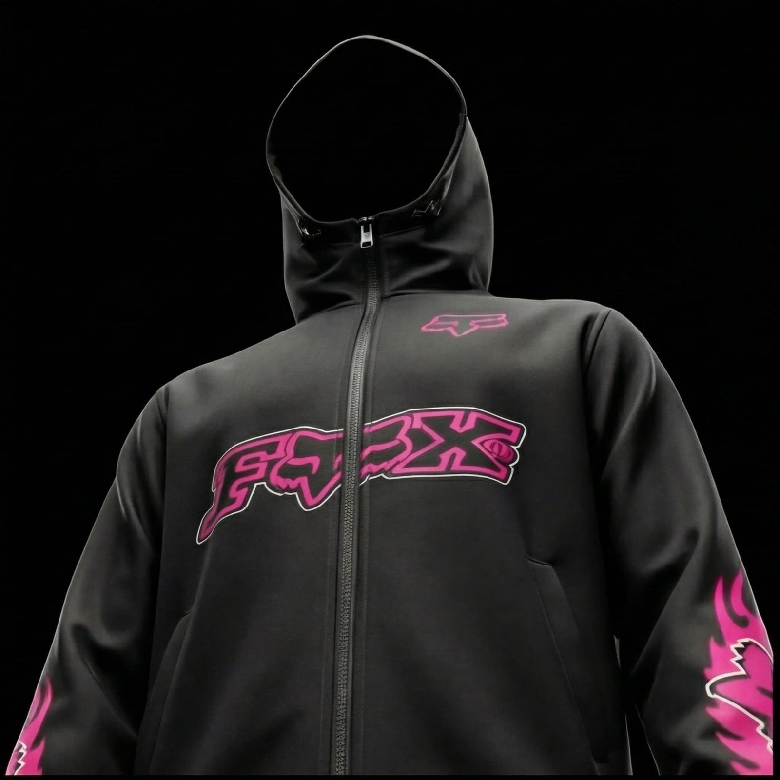 Jacket Déperlante FOX Pink Racing Edition – Style Premium