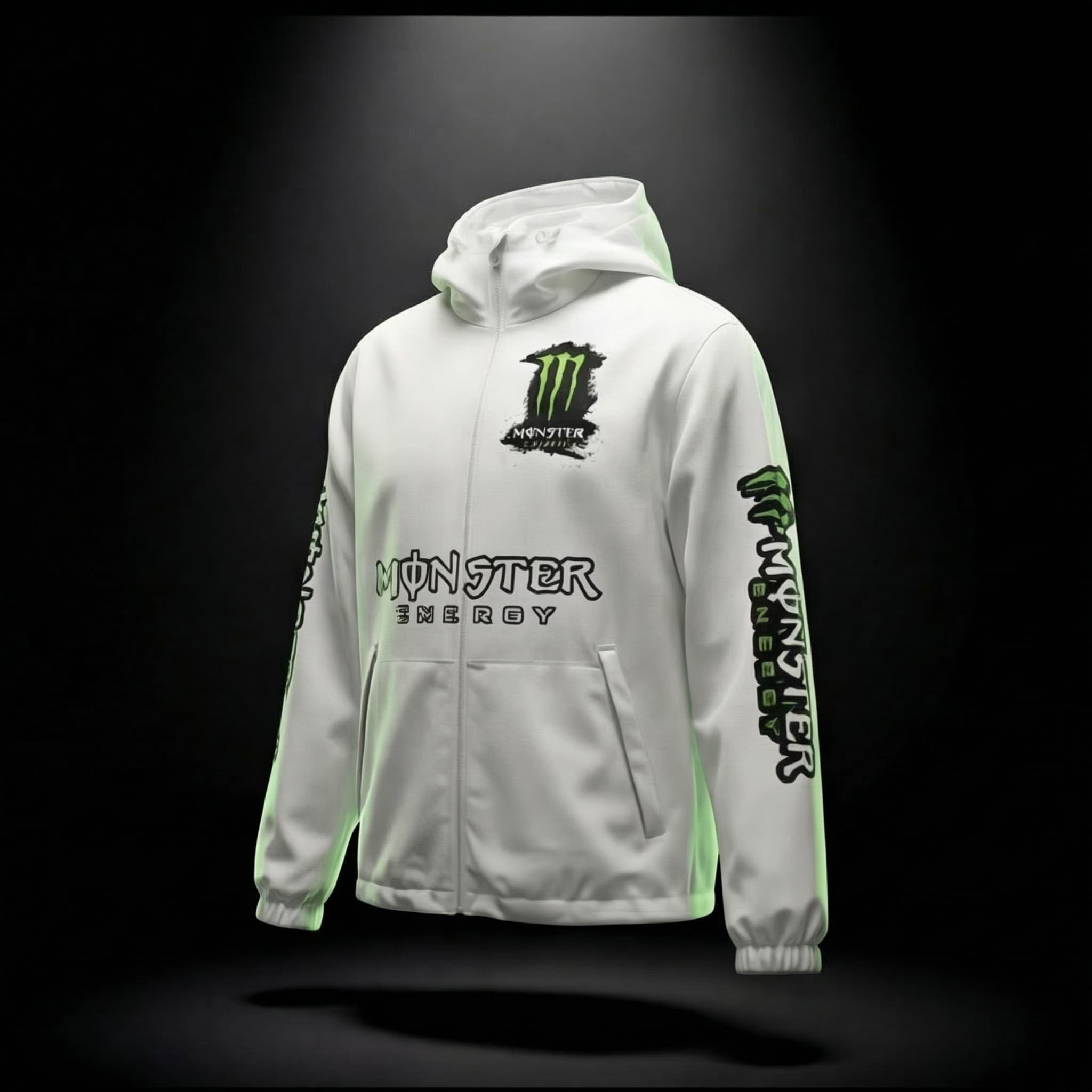 Jacket Imperméable Monster Storm Edition – Racing Premium ⚡