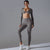 2024 New Arrival Autumn Winter Nylon Long Sleeves Seamless 2 Pieces High Elasticity Woman Sports Sets - Polynesia Market