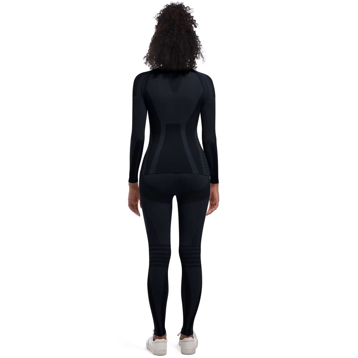 2025 New 2 PCS Ski Suit Womens Clothing High Elastic Slim Fit Tights Workout Sportswear Gym Fitness Womens Shapewear - Polynesia Market