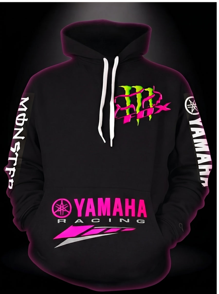 Pull Yamaha Monster — Noir Néon