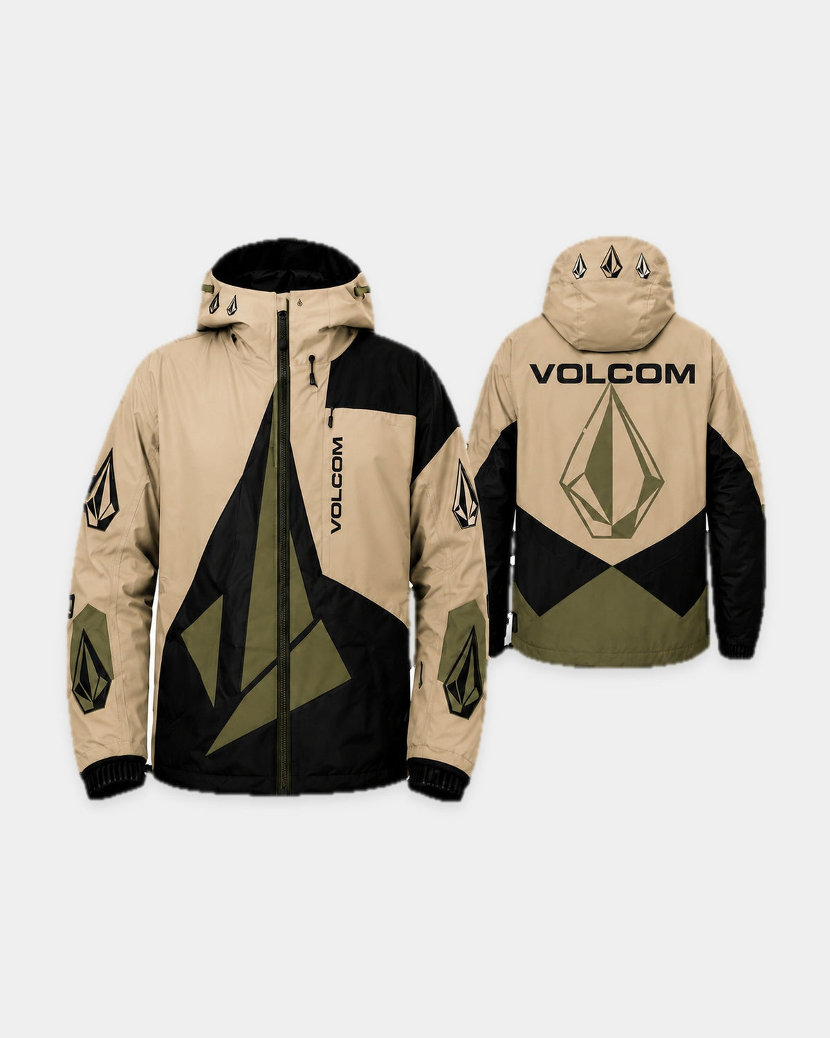 Veste Volcom Terra Shift - Vue avant et arrière
