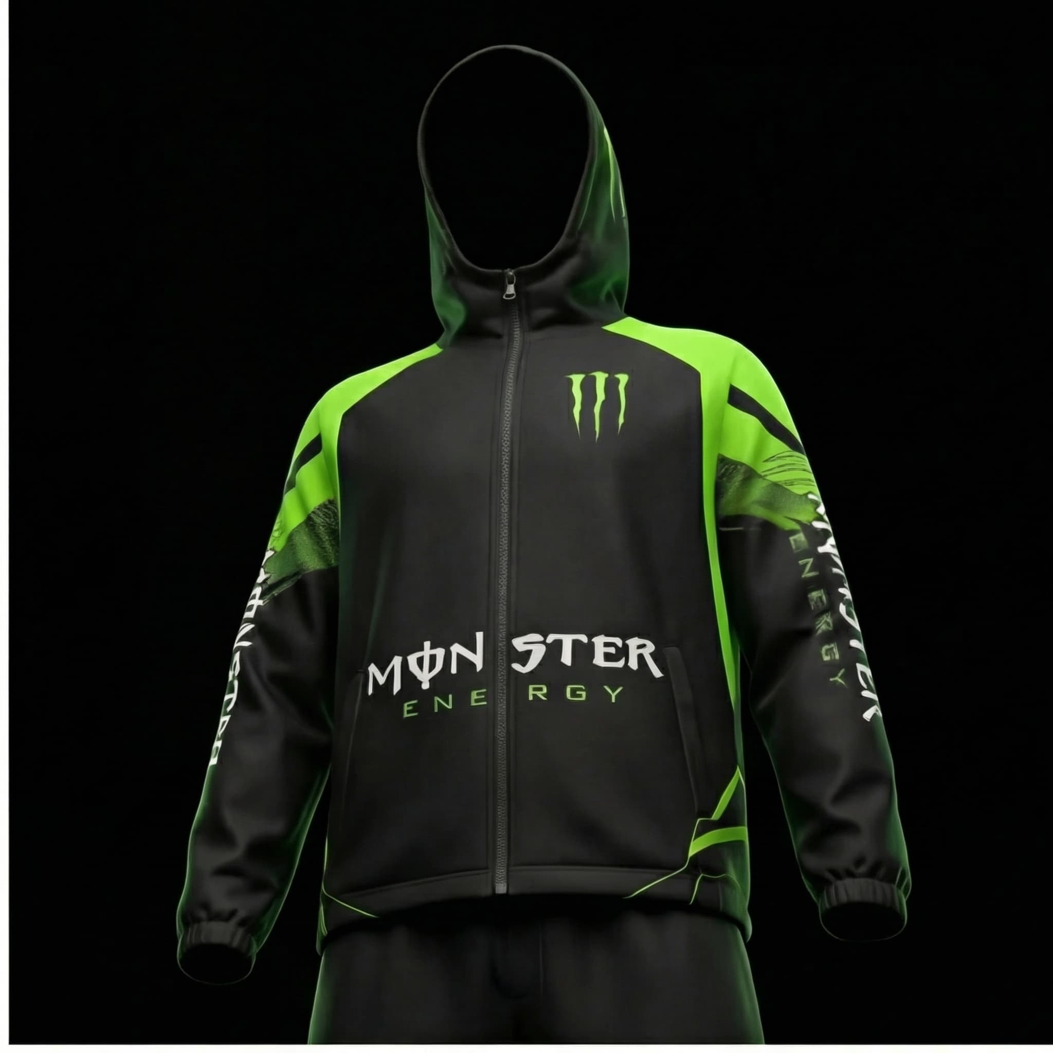 Jacket Imperméable Monster Energy Racing Edition – Style Premium