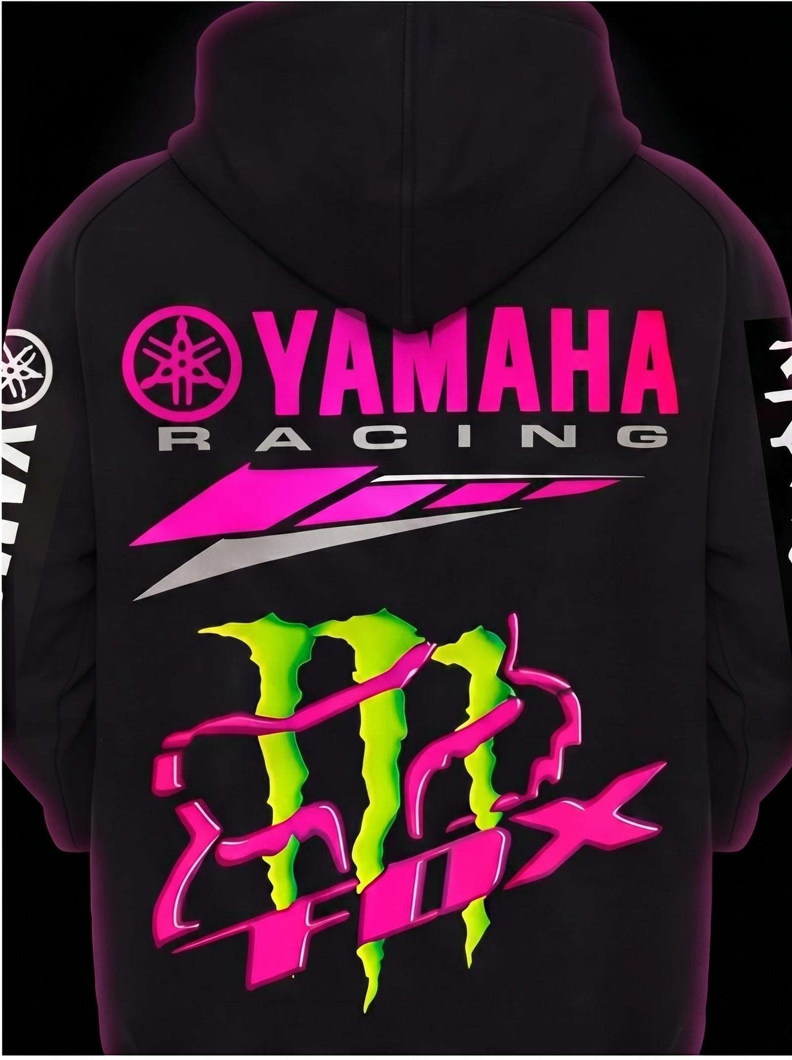 Pull Yamaha Monster — Noir Néon
