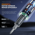 Kit de Tournevis Électriques de Précision 60 en 1 - Outils de Réparation Personnalisables