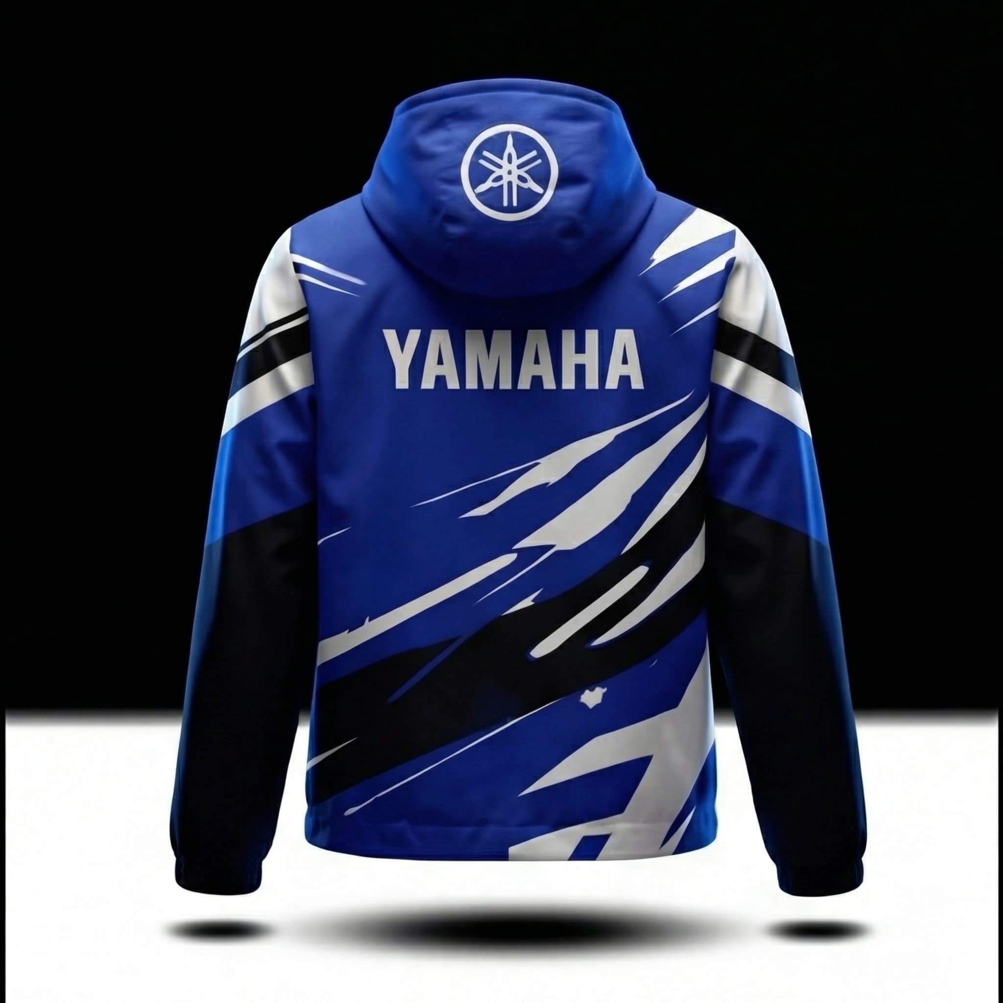 Jacket Imperméable Yamaha Racing Blue – Style Motocross Premium
