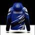 Jacket Déperlante Yamaha Racing Blue – Style Motocross Premium