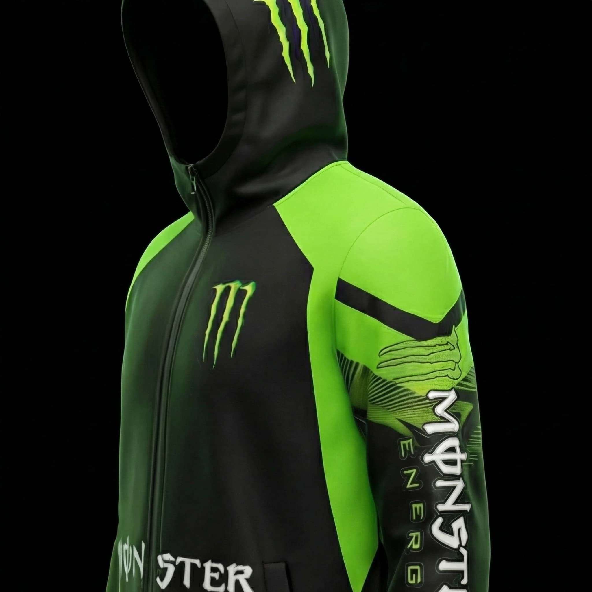 Jacket Imperméable Monster Energy Racing Edition – Style Premium