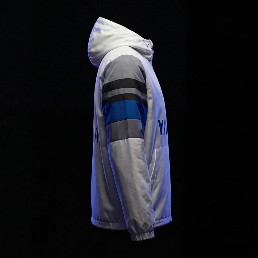 Jacket Déperlante Yamaha Racing White – Édition Premium Motocross