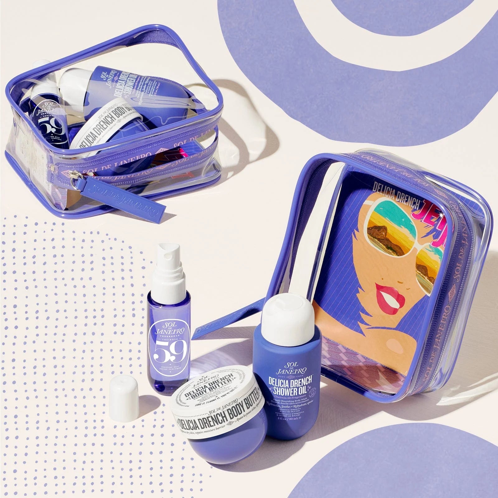 Kit Voyage Delícia Drench n°59 – Parfum Corps & Soins Hydratants