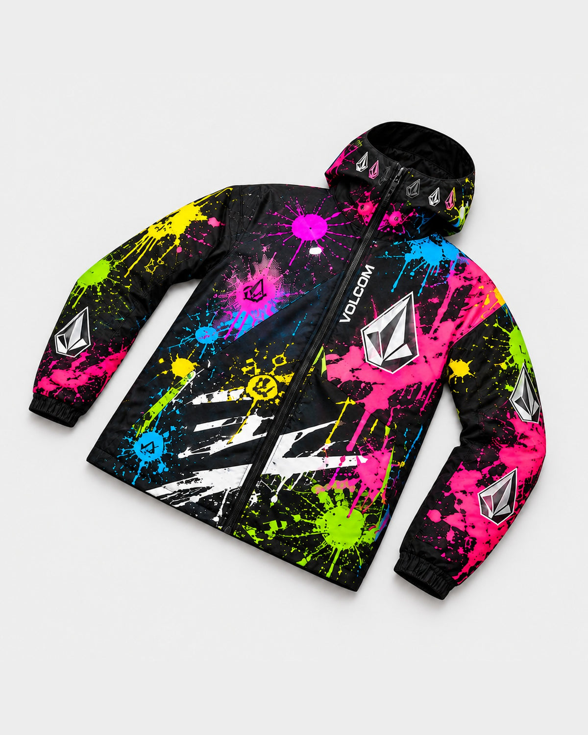 Veste Volcom Neon Meltdown - À plat