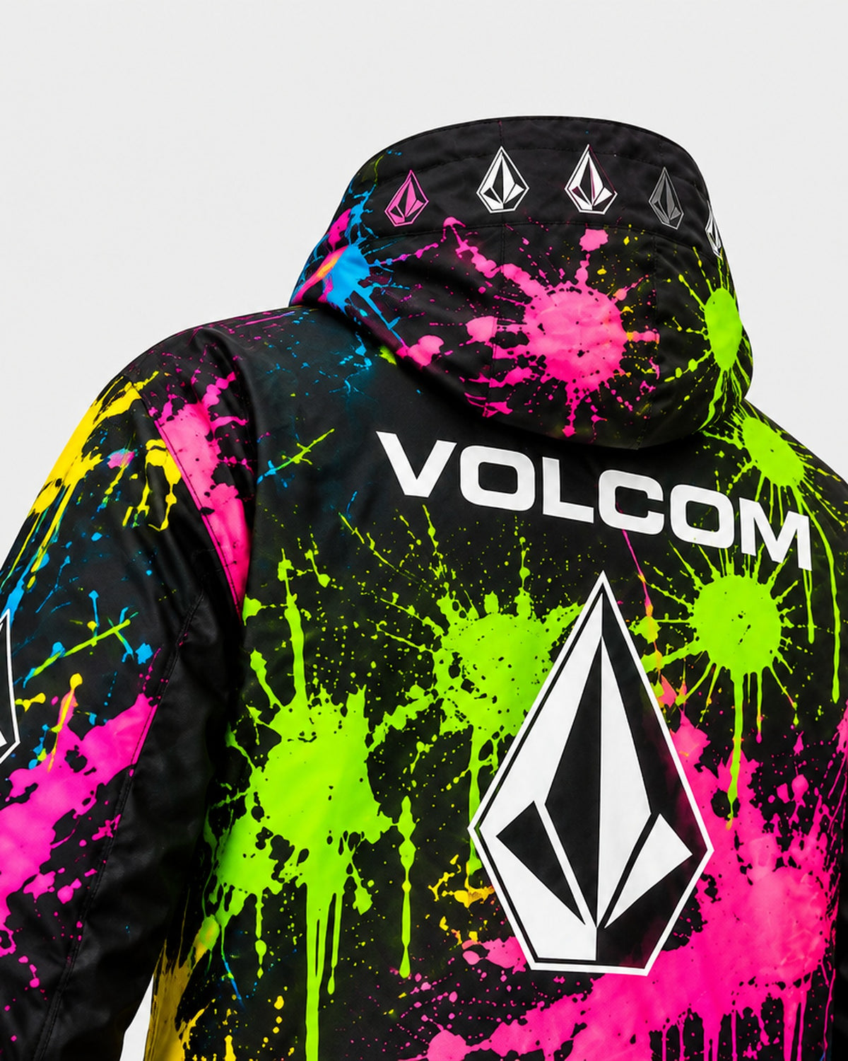 Veste Volcom Neon Meltdown - Dos trois-quarts