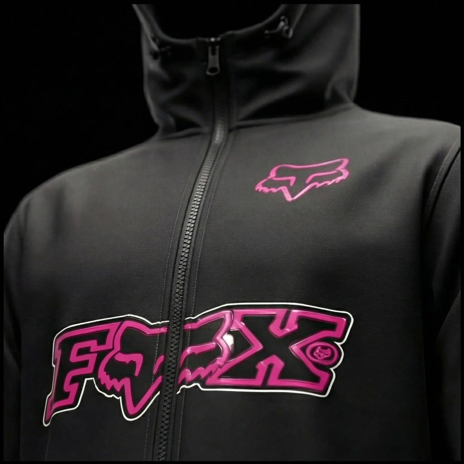 Jacket Déperlante FOX Pink Racing Edition – Style Premium