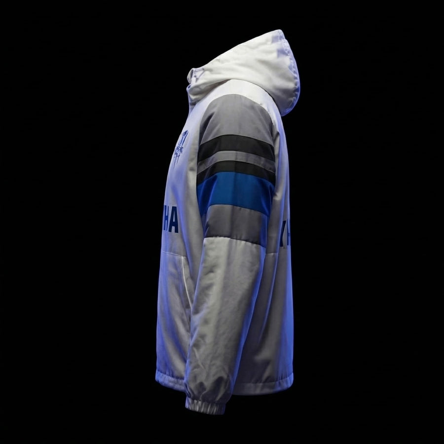 Jacket Déperlante Yamaha Racing White – Édition Premium Motocross