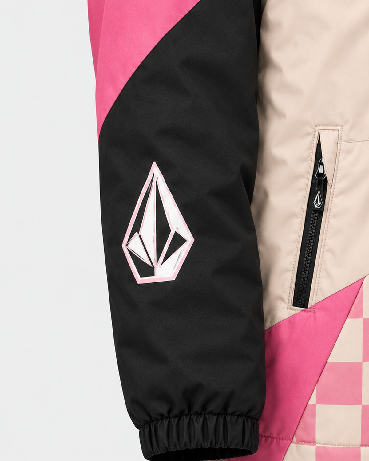 Veste Volcom Sweet Rebel - Gros plan manche et poche