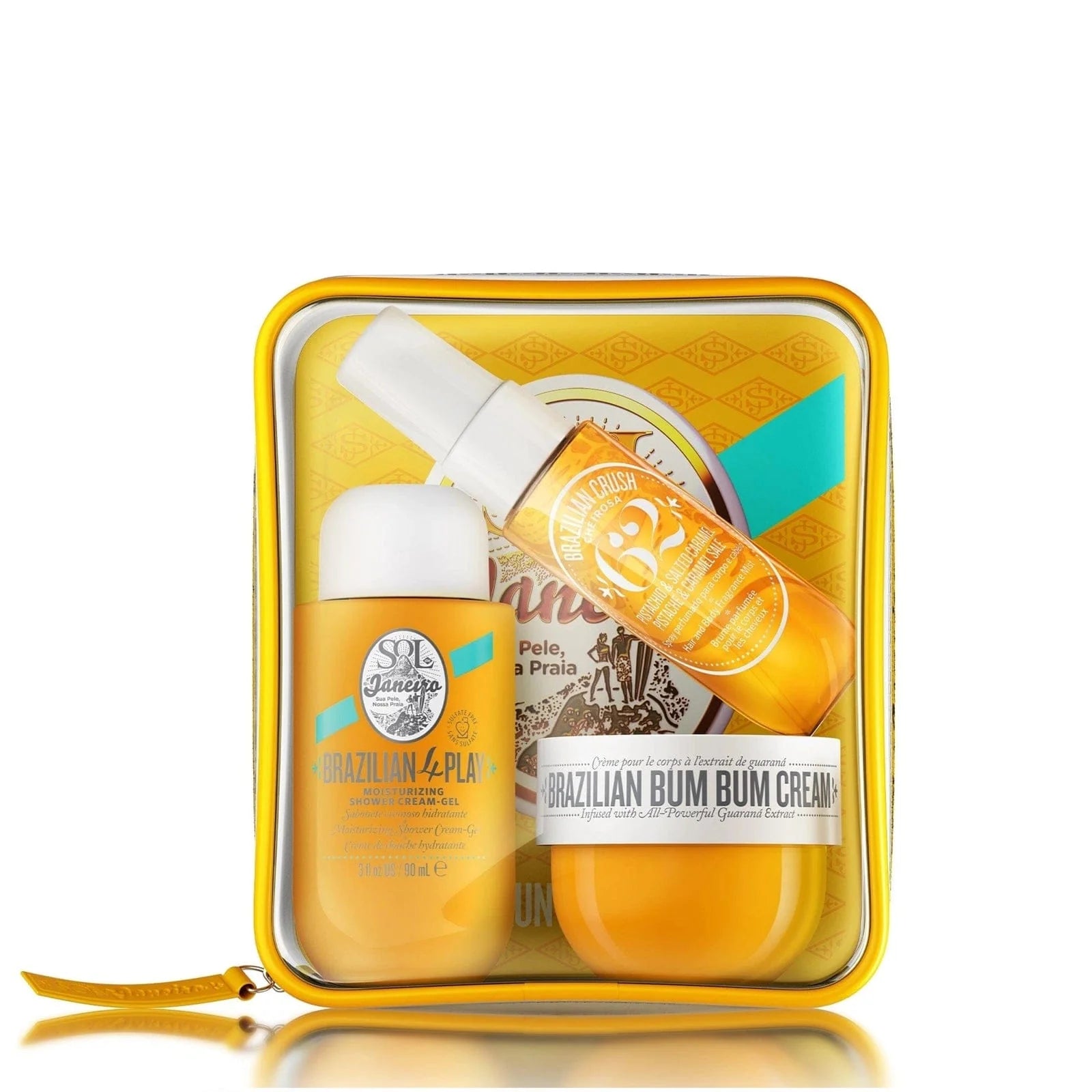 Brazilian Bum Bum n°62 – Travel Kit : Brume, Crème & Body Wash