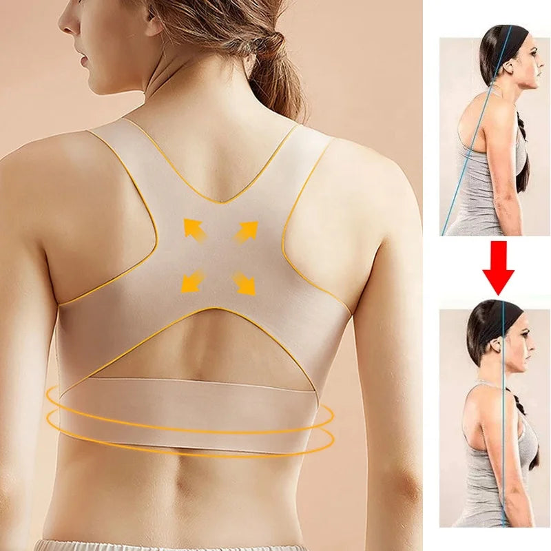 Soutien-gorge sans fil et correcteur de posture pour femmes