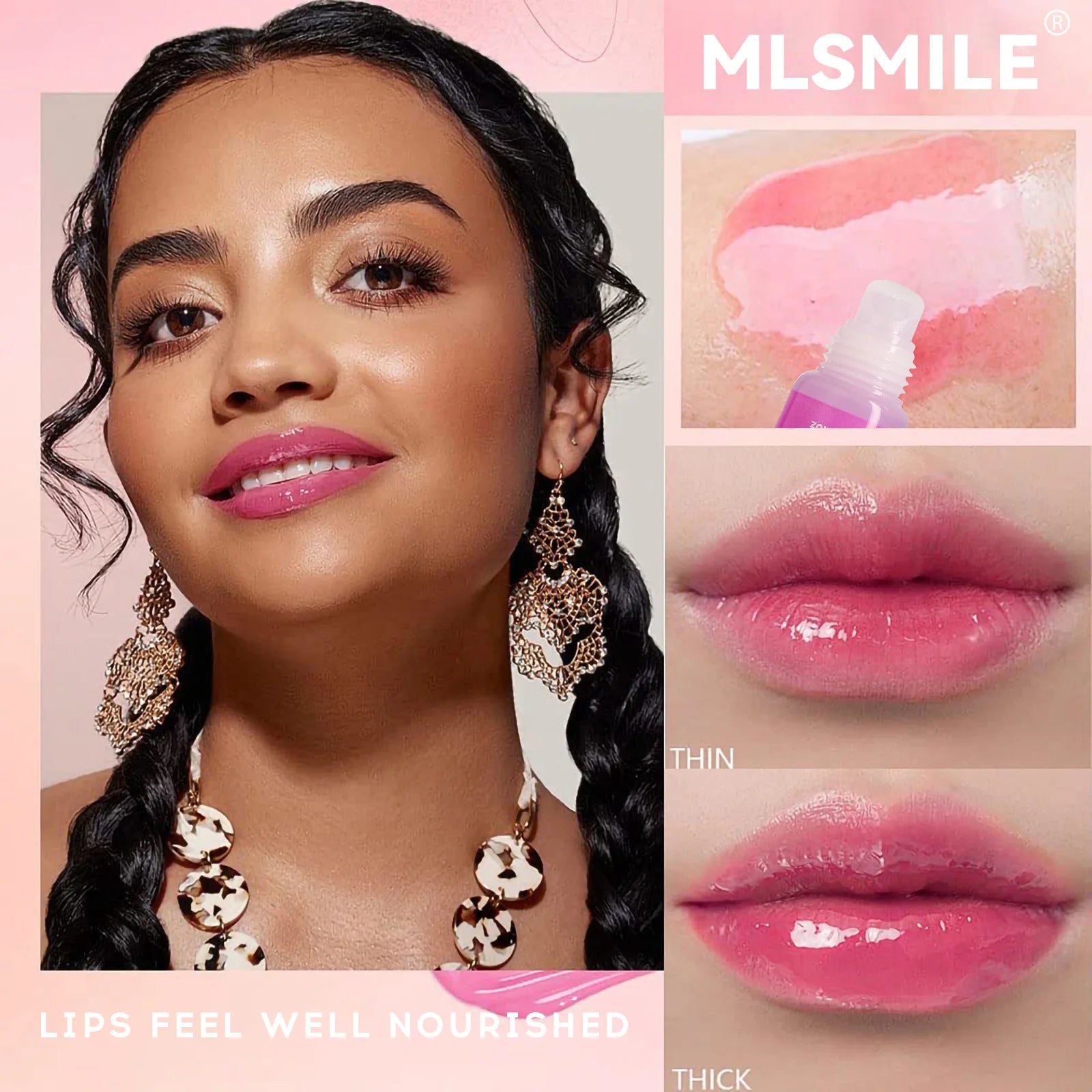 Color Changing Moisturizing Lipstick - Honey & Strawberry