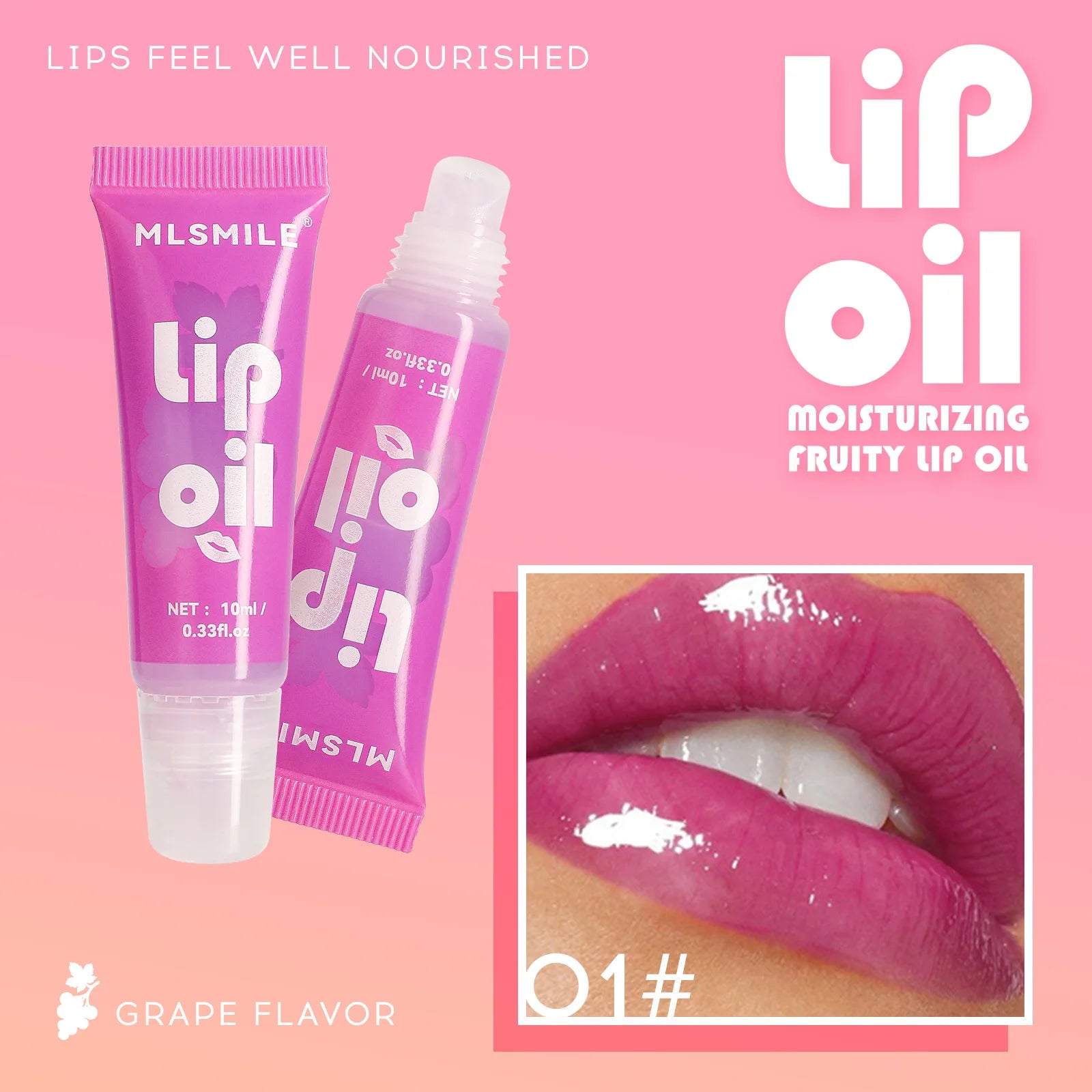 Color Changing Moisturizing Lipstick - Honey & Strawberry