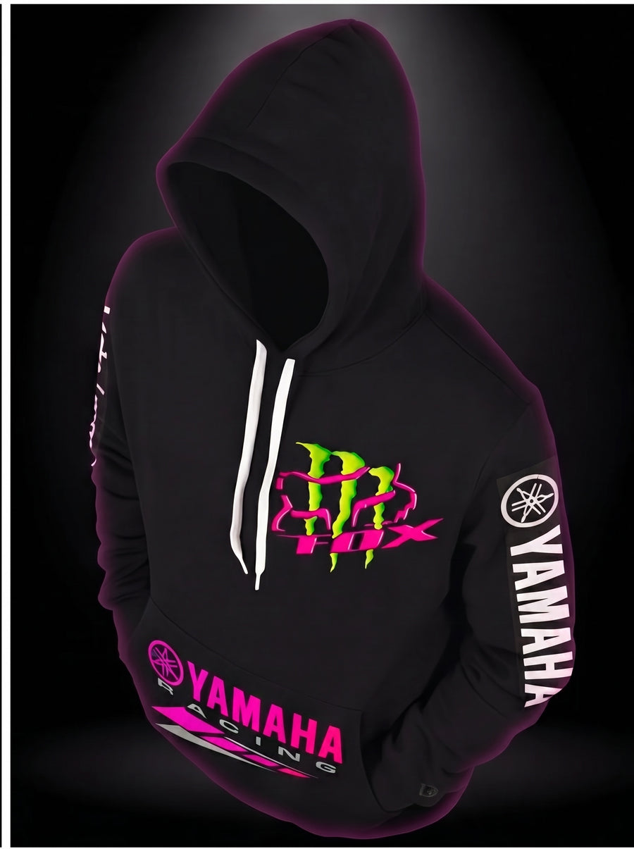 Pull Yamaha Monster — Noir Néon