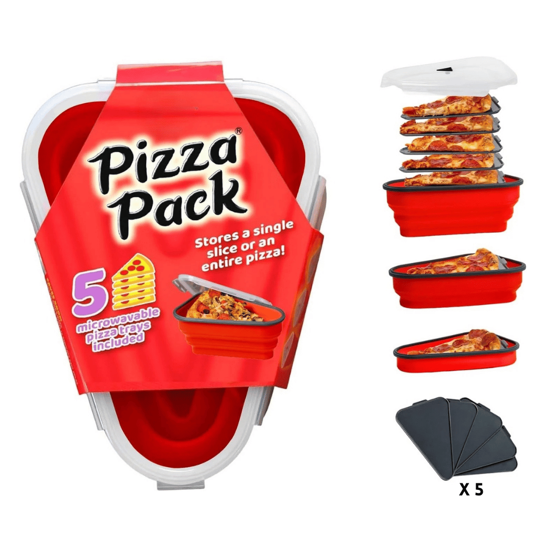 Boîte de Rangement Réutilisable pour Pizza - The Perfect Pizza Pack™ - Polynesia Market