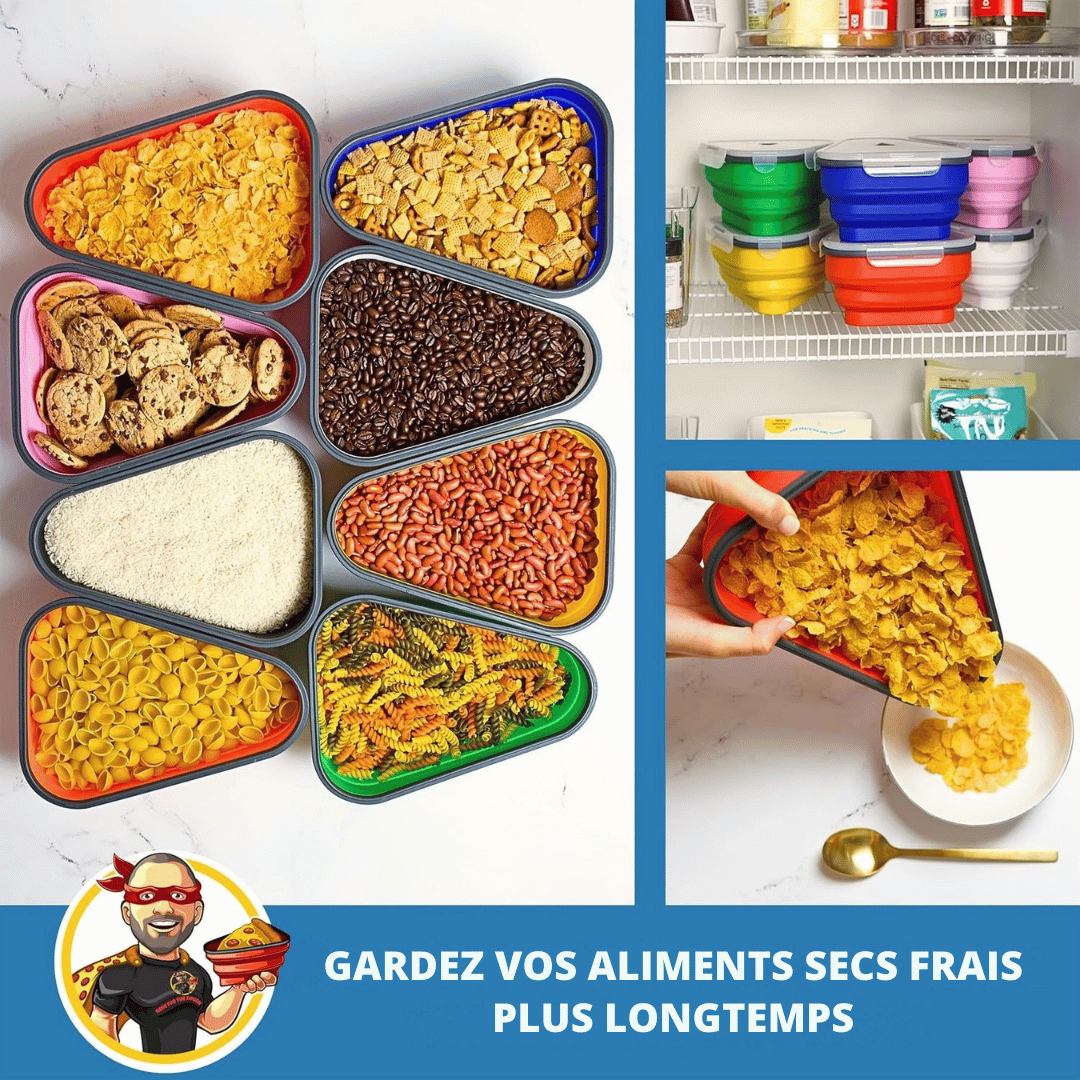 Boîte de Rangement Réutilisable pour Pizza - The Perfect Pizza Pack™ - Polynesia Market