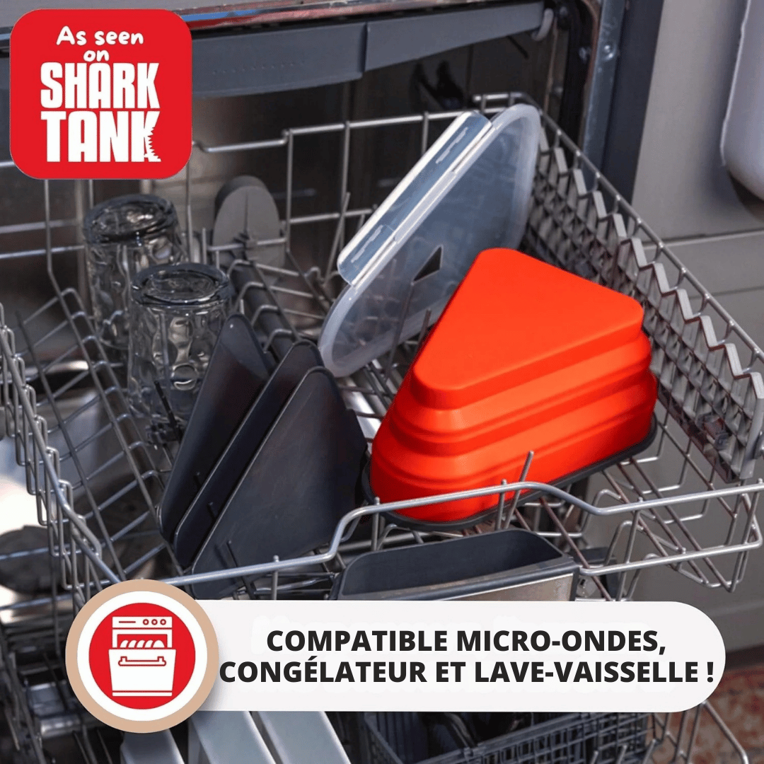 Boîte de Rangement Réutilisable pour Pizza - The Perfect Pizza Pack™ - Polynesia Market