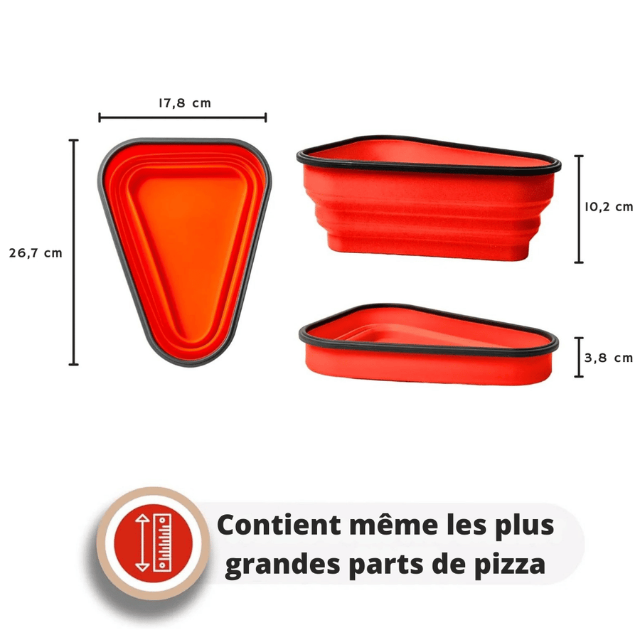 Boîte de Rangement Réutilisable pour Pizza - The Perfect Pizza Pack™ - Polynesia Market